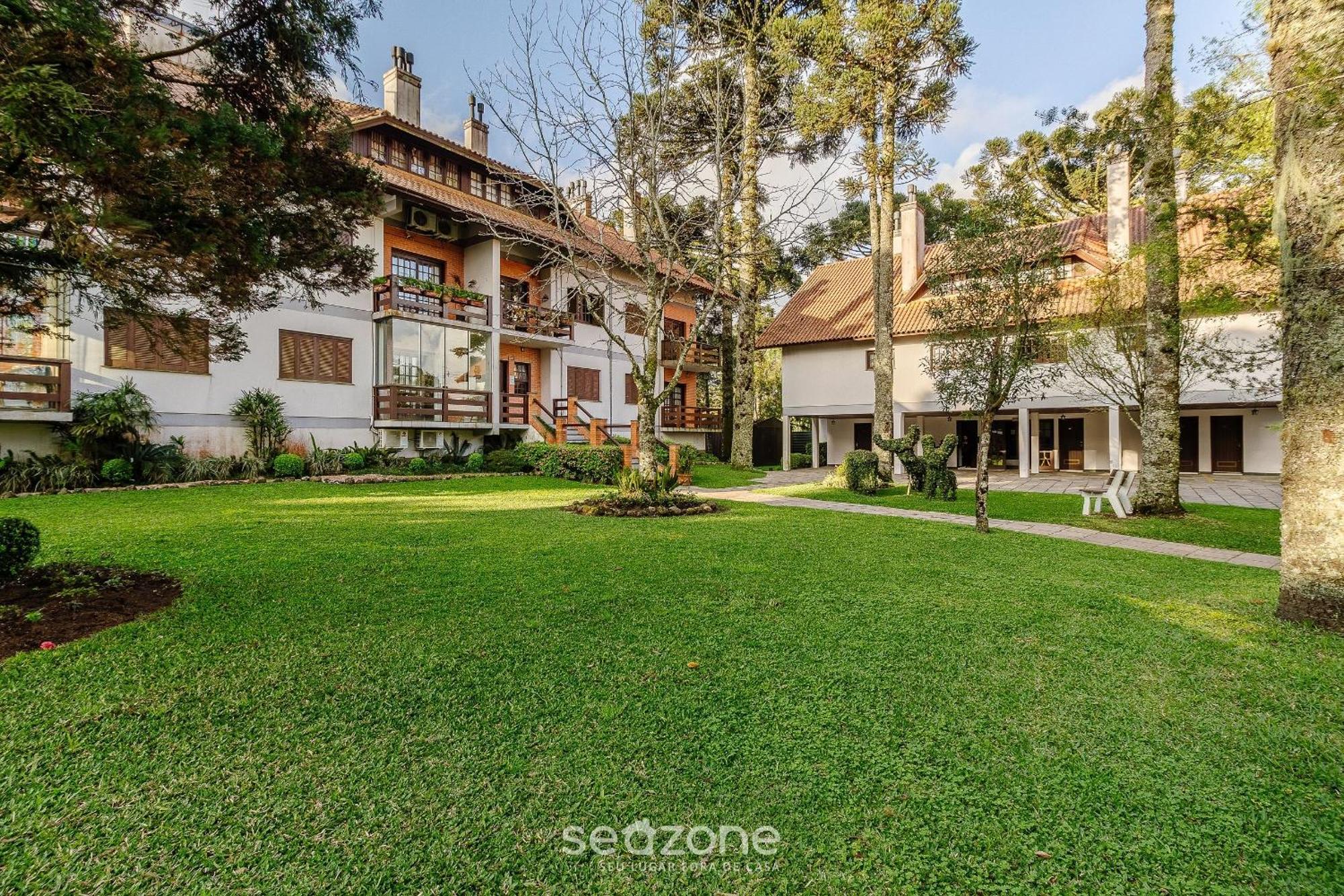 Apto Duplex C/ Lareira 100M Do Lago Negro Rln204 Gramado Bagian luar foto