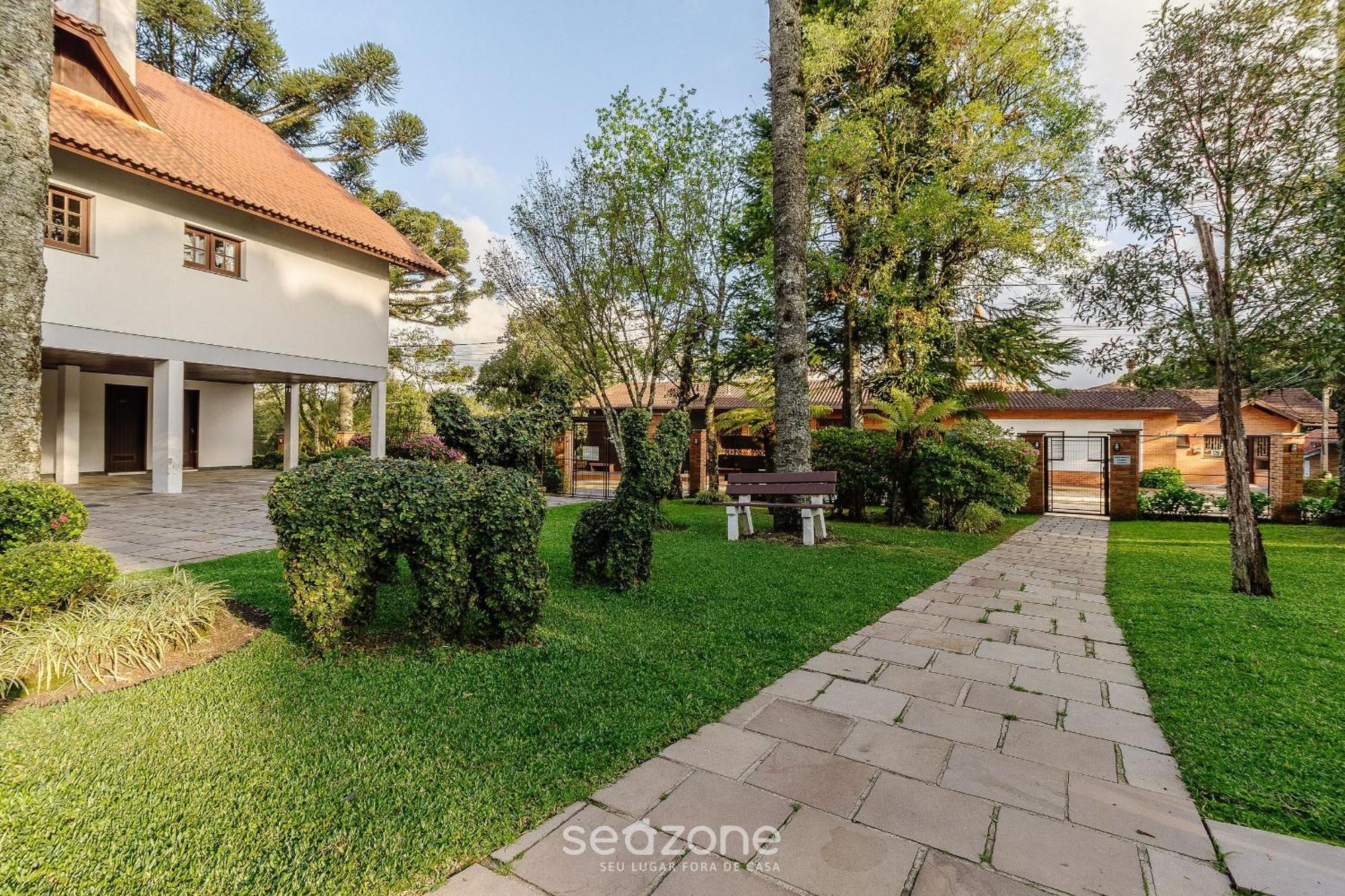 Apto Duplex C/ Lareira 100M Do Lago Negro Rln204 Gramado Bagian luar foto
